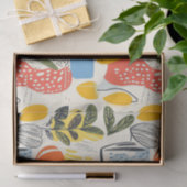 Fuavism Style Levendige kleuren Tuin Pot Tissuepapier (Geschenk)