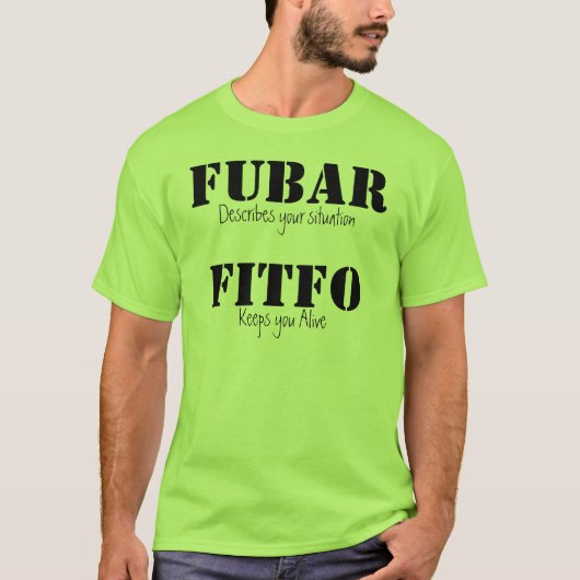 Fubar/Fitfo T-shirt (Voorkant)