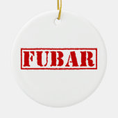 FUBAR KERAMISCH ORNAMENT (Voorkant)