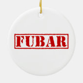 FUBAR KERAMISCH ORNAMENT (Achterkant)
