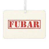 FUBAR LUCHTVERFRISSER (Achterkant)