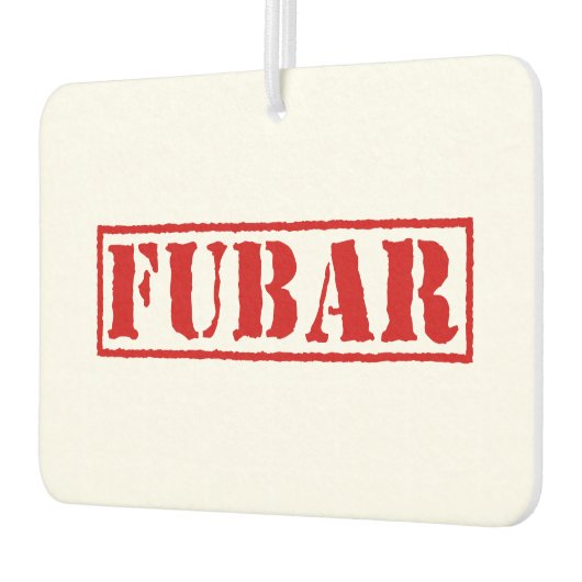 FUBAR LUCHTVERFRISSER (Links)
