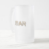 FUBAR MATGLAS BIERPUL (Voorkant links)