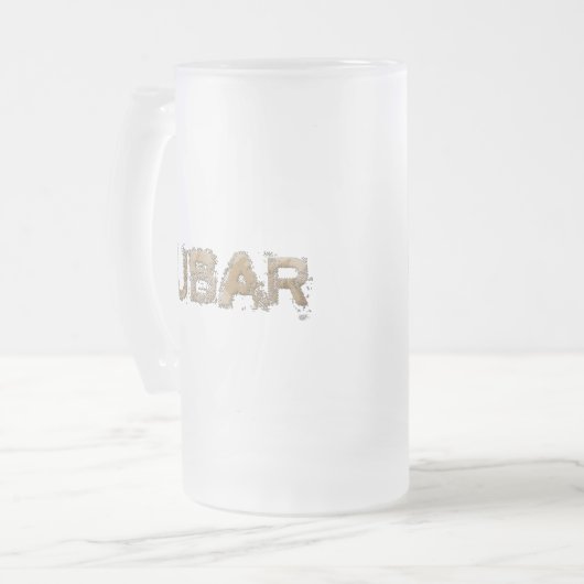 FUBAR MATGLAS BIERPUL (Voorkant links)