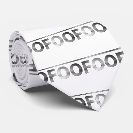 FUBAR of is het "foonbar"? Stropdas (Opgerold)