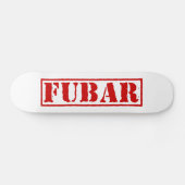 FUBAR PERSOONLIJK SKATEBOARD (Horizontaal)