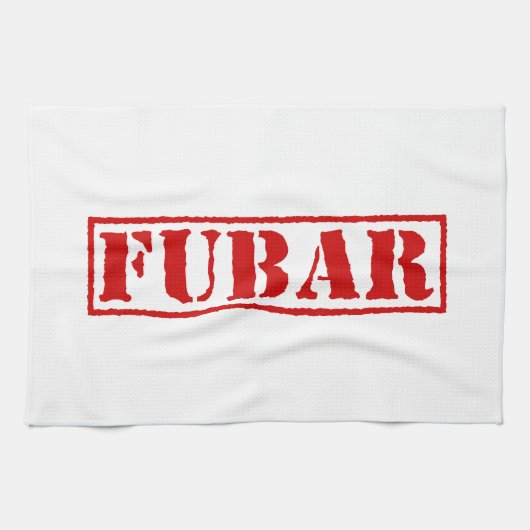 FUBAR THEEDOEK (Horizontaal)