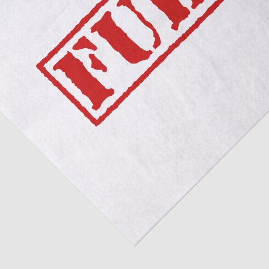 FUBAR TISSUEPAPIER (Detail)