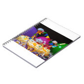 Fubby avontuur in feeststemming met taart. notitieboek (Linkerzijde)