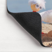 Fubby Bruidsmeisje met Bruid op strand. Muismat (Hoek)