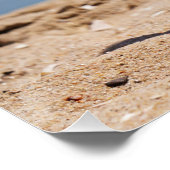Fubby Bruidsmeisje met Bruid op strand. Perfect Poster (Hoek)