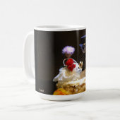 Fubby bruidspaartje op taart. koffiemok (Voorkant links)