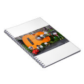 Fubby creaties die Paso Doble dansen en muziek mak Notitieboek (Rechterzijde)