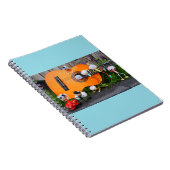 Fubby creaties die Paso Doble dansen en muziek mak Notitieboek (Rechterzijde)