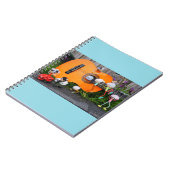 Fubby creaties die Paso Doble dansen en muziek mak Notitieboek (Linkerzijde)