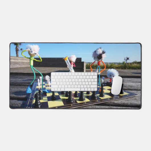 Fubby die schaakspel spelen. bureaumat (Keyboard & Muis)