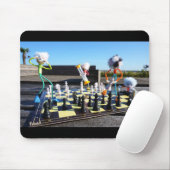 Fubby die schaakspel spelen. muismat (Met muis)