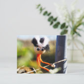 Fubby, een fantasie poppetje. briefkaart (Staand voorkant)