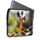 Fubby, een fantasie poppetje. laptop sleeve (Voorkant Rechts)