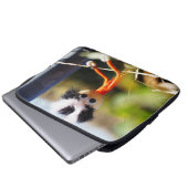 Fubby, een fantasie poppetje. laptop sleeve (Voorkant onderkant)