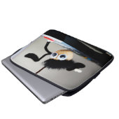 Fubby hangend als de scene van Tom Cruise. Laptop Sleeve (Voorkant onderkant)