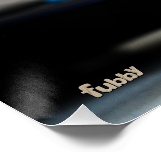 Fubby hangend als de scene van Tom Cruise. Perfect Poster (Hoek)