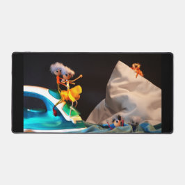 Fubby in de iconische Fimscene van de Titanic. Bureaumat