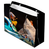 Fubby in de iconische Fimscene van de Titanic. Groot Cadeauzakje (Achterkant Gekanteld)