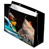 Fubby in de iconische Fimscene van de Titanic. Groot Cadeauzakje (Voorkant Gekanteld)