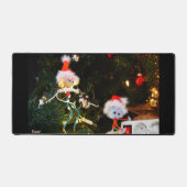 Fubby Kerst humor fine-art. Bureaumat (Voorkant)