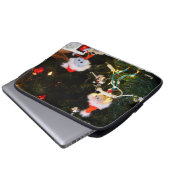 Fubby Kerst humor fine-art. Laptop Sleeve (Voorkant onderkant)