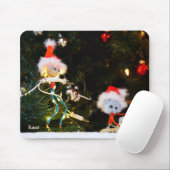 Fubby Kerst humor fine-art. Muismat (Met muis)
