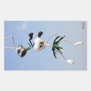 Fubby krachten, Hang in There, I got you Rechthoekige Sticker