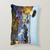 Fubby met flessenpost aan de kust. accent kussen (Achterkant (Verticaal))