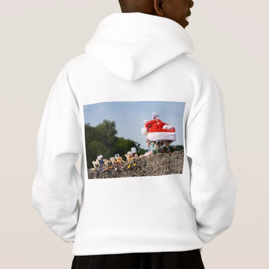 Fubby met kerstmuts avontuur. (Achterkant)