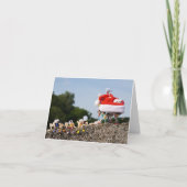 Fubby met kerstmuts avontuur. kaart (Voorkant)