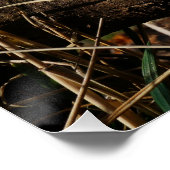 Fubby paartje dat romantisch verliefd zitten. perfect poster (Hoek)