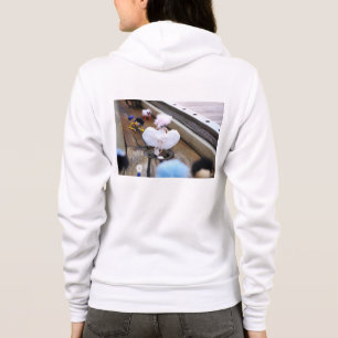 Fubby poppetje als Marilyn Monroe verkleed. Hoodie