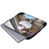 Fubby poppetje als Marilyn Monroe verkleed. Laptop Sleeve (Voorkant onderkant)