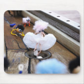 Fubby poppetje als Marilyn Monroe verkleed. Muismat (Voorkant)