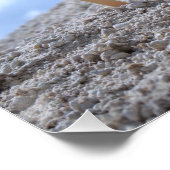 Fubby poppetje die aan het skiën is. perfect poster (Hoek)