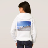 Fubby poppetjes op de skipiste, met een valpartij (Achterkant volledig)