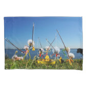 Fubby's actief met het hengelspel. kussensloop (Voorkant)