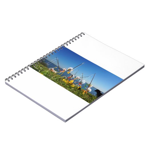 Fubby's actief met het hengelspel. notitieboek (Linkerzijde)