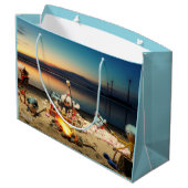 Fubby's bij kampvuur met marchmello's. groot cadeauzakje (Achterkant Gekanteld)