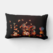 Fubby's bij popcorn explosie uit lava gaten. kussen (Achterkant)