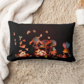 Fubby's bij popcorn explosie uit lava gaten. kussen (Deken)