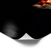 Fubby's bij popcorn explosie uit lava gaten. perfect poster (Hoek)