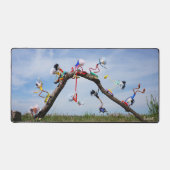 Fubby's die aan het Skaten zijn. Bureaumat (Voorkant)