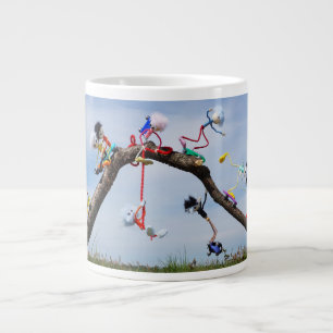 Fubby's die aan het Skaten zijn. Grote Koffiekop